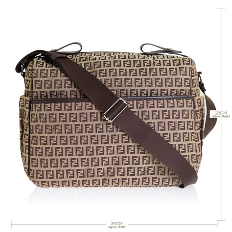 fendi changing bag brown|fendi baby bag.